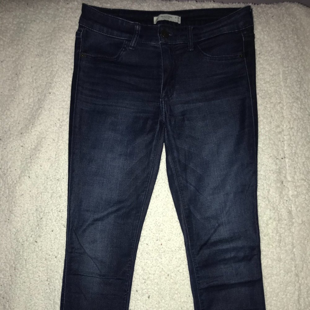 Abercombrie & Fitch Dark Blue Jegging - Picture 4 of 8